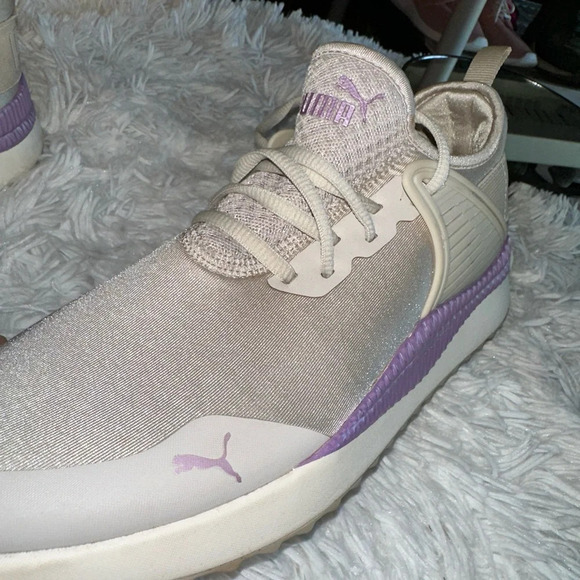 New Puma Soft Foam Optimal Comfort Women's Lilac/Pewter Shoes Size US 10 - Picture 5 of 10